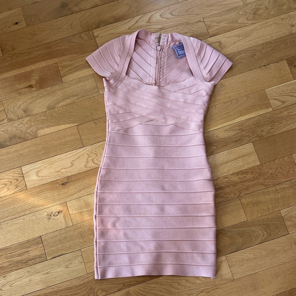 Herve Leger style bandage dress